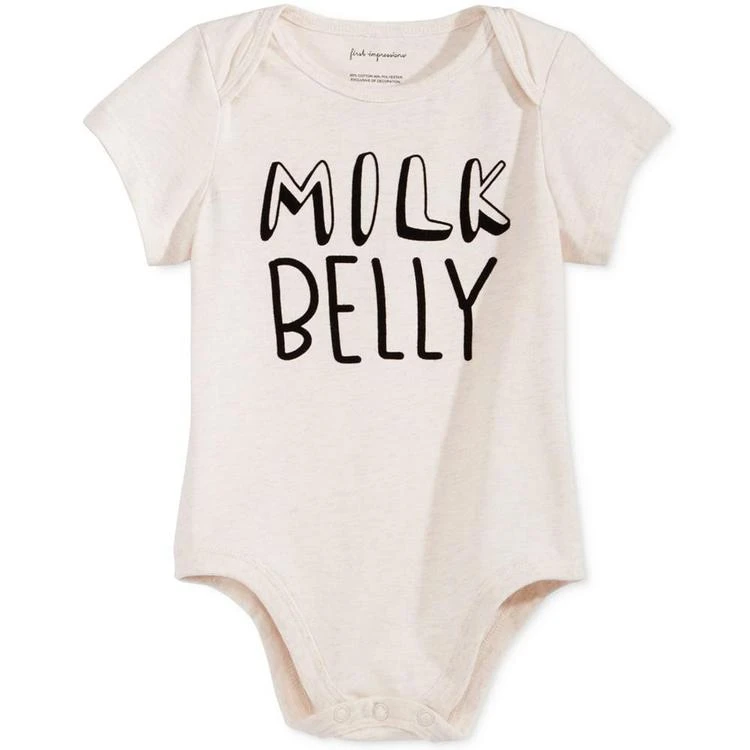 商品First Impressions|Milk Belly Bodysuit, Baby Boys & Girls, Created for Macy's,价格¥38,第1张图片