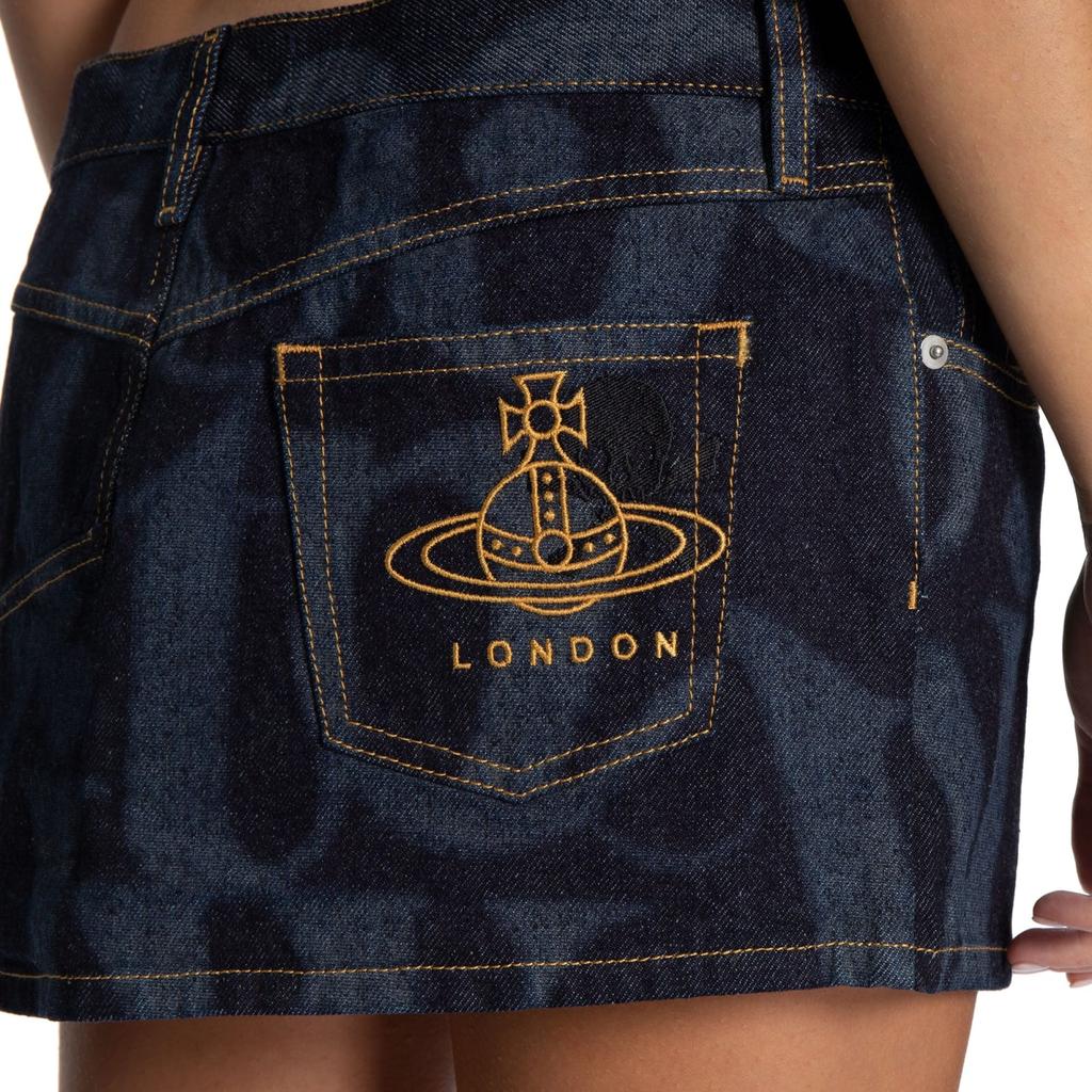 Vivienne Westwood Foam Denim Skirt商品第4张图片规格展示