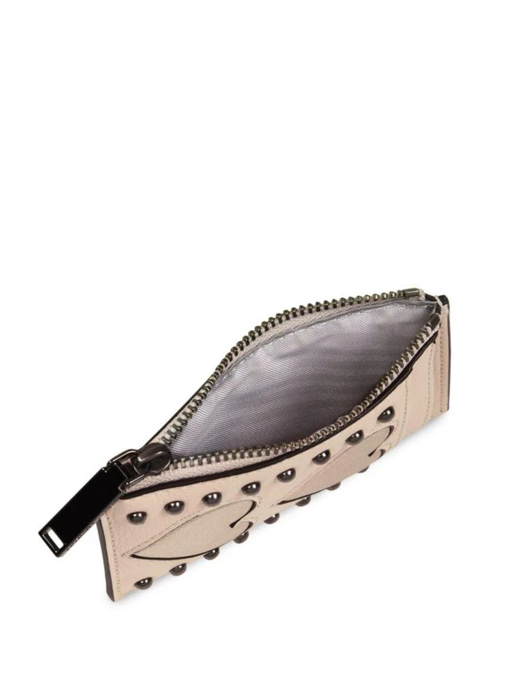商品Rebecca Minkoff|St Trope跨 Hearts Leather Card Case,价格¥394,第2张图片详细描述