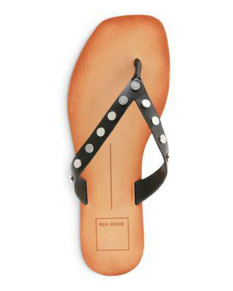 商品Dolce Vita|Women's Clyde Studded Thong Sandals,价格¥412,第2张图片详细描述