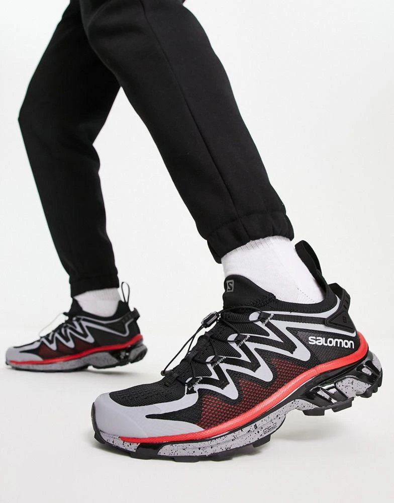 商品Salomon|Salomon XT-RUSH unisex trainers in black and grey,价格¥730,第1张图片