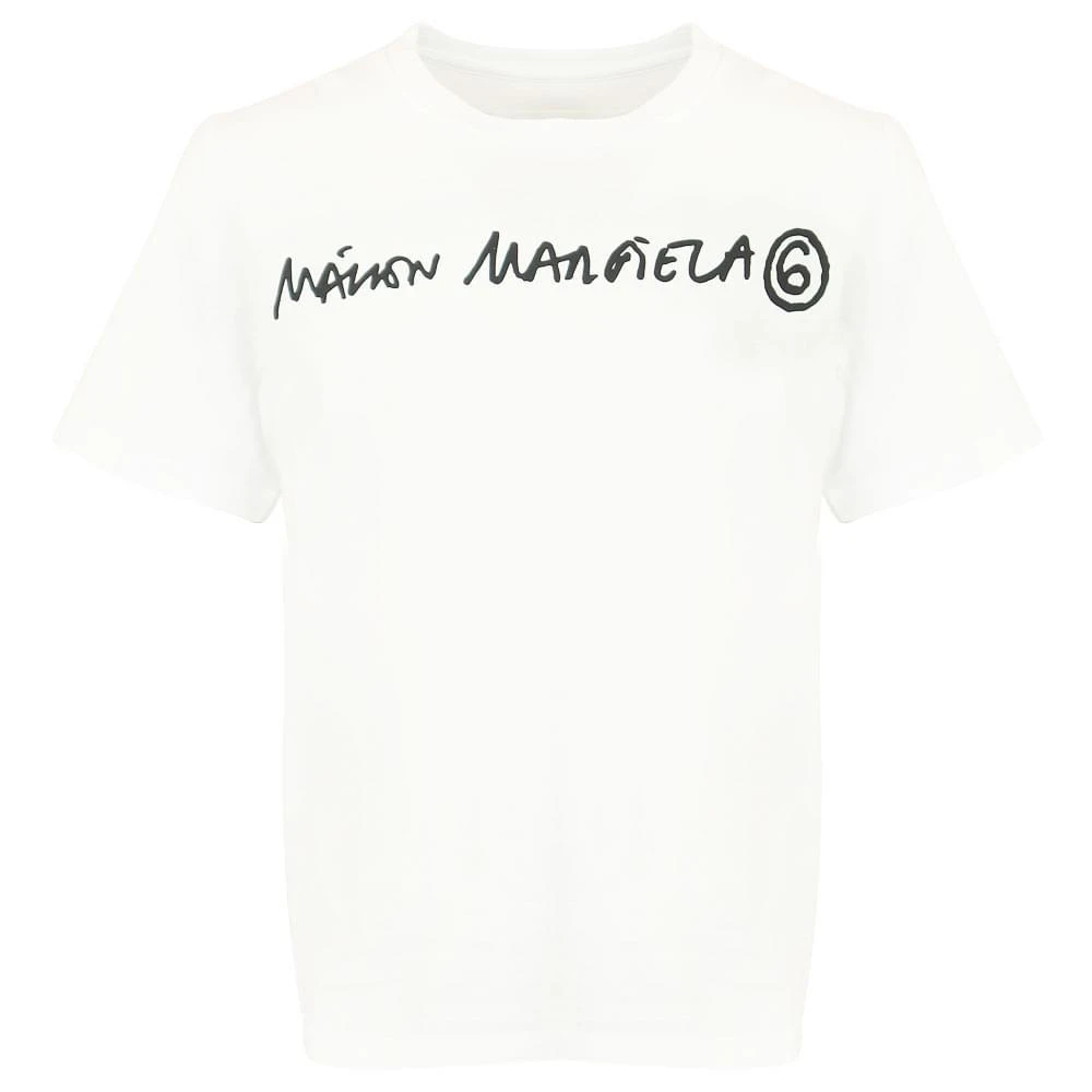 商品MAISON MARGIELA|Unisex White Logo T Shirt,价格¥232,第1张图片