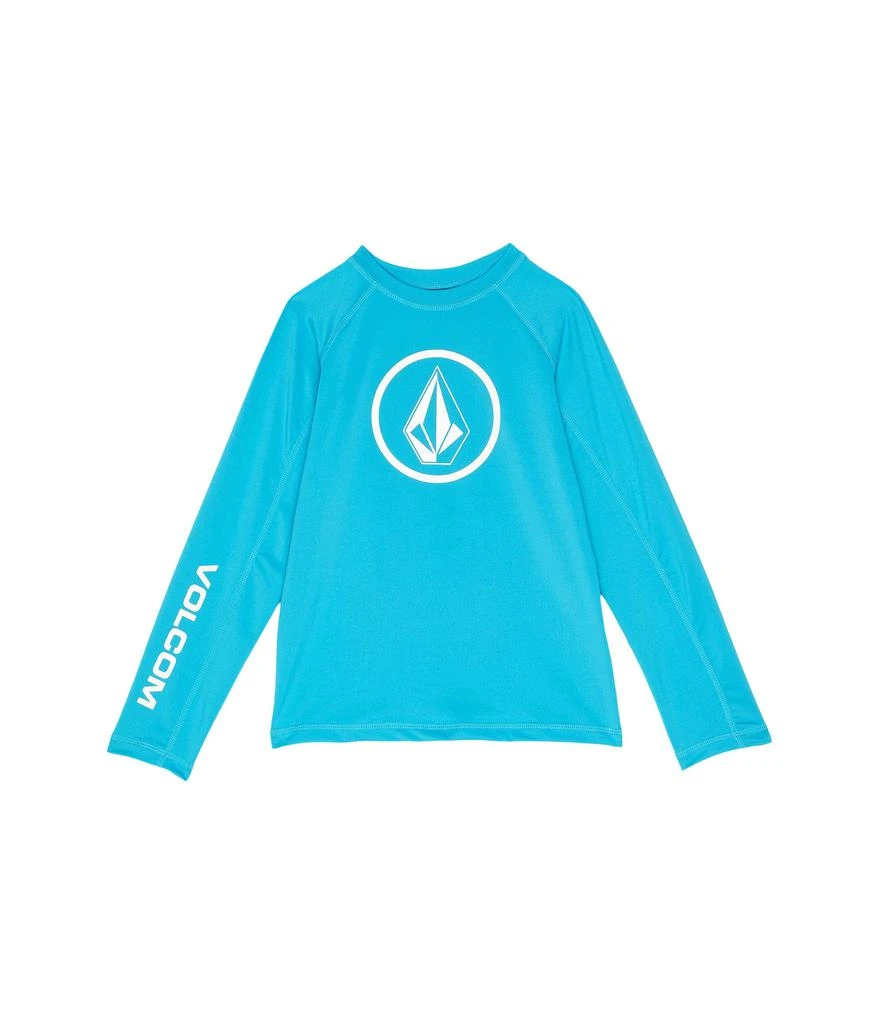 商品Volcom|Lido Solid Long Sleeve Rashguard (Toddler/Little Kids),价格¥186,第1张图片