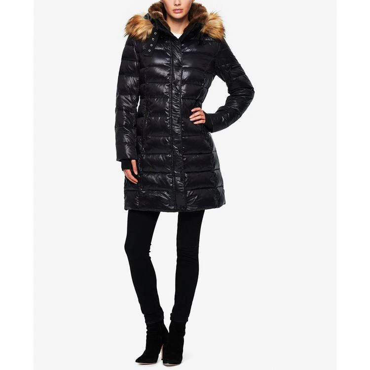 商品S13|Faux-Fur-Trim Down Puffer Coat,价格¥1496,第1张图片