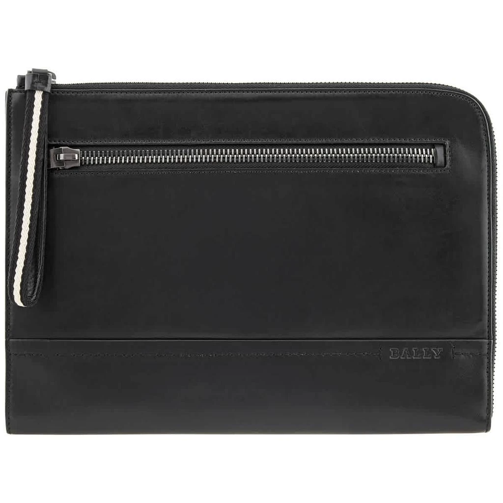 商品Bally|Bally Mens Novo Black Leather Pouch,价格¥1398,第2张图片详细描述