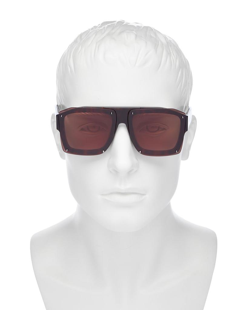 Unisex Square Sunglasses, 62mm商品第2张图片规格展示