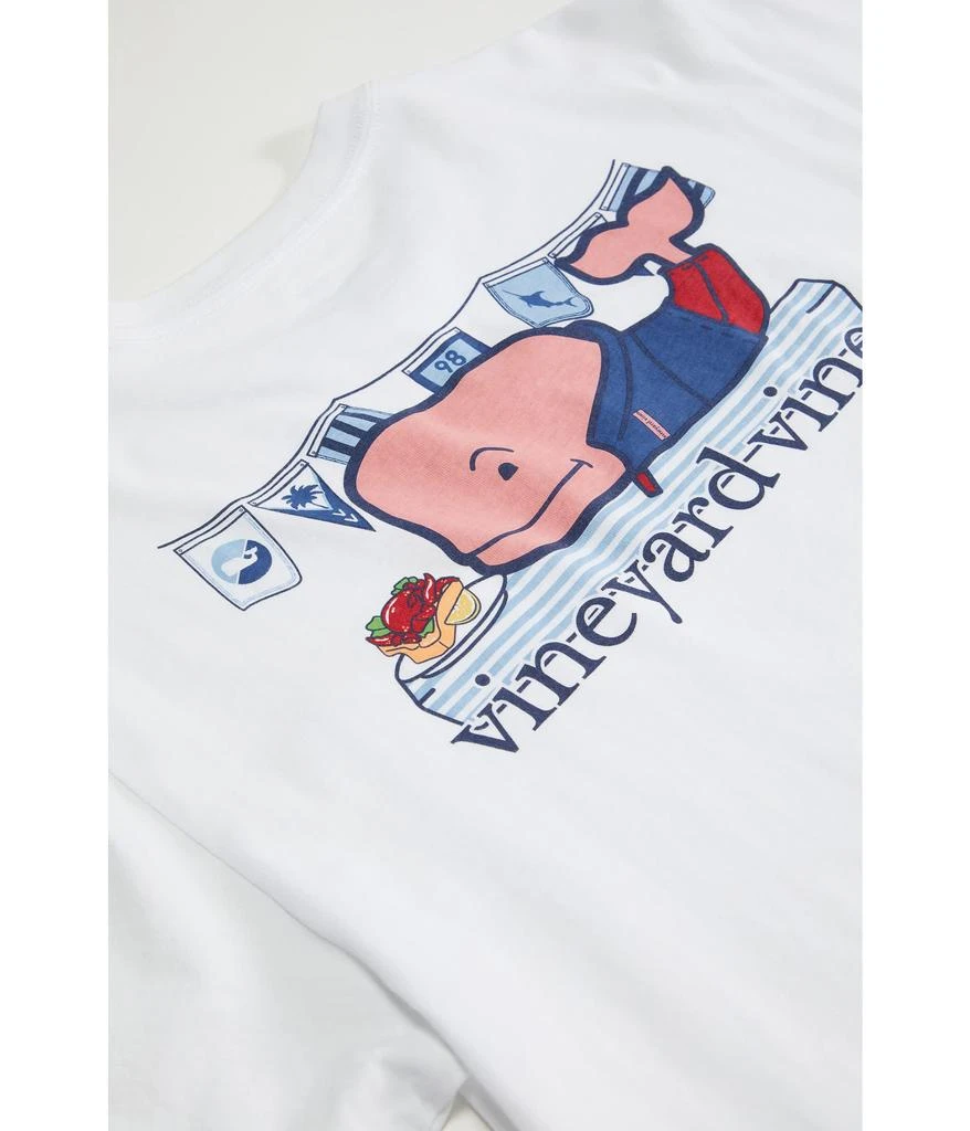 商品Vineyard Vines|Short Sleeve Lobster Roll Whale Pocket T-Shirt (Toddler/Little Kids/Big Kids),价格¥203,第2张图片详细描述