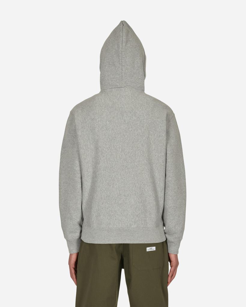 Overdyed Hooded Sweatshirt Grey商品第4张图片规格展示
