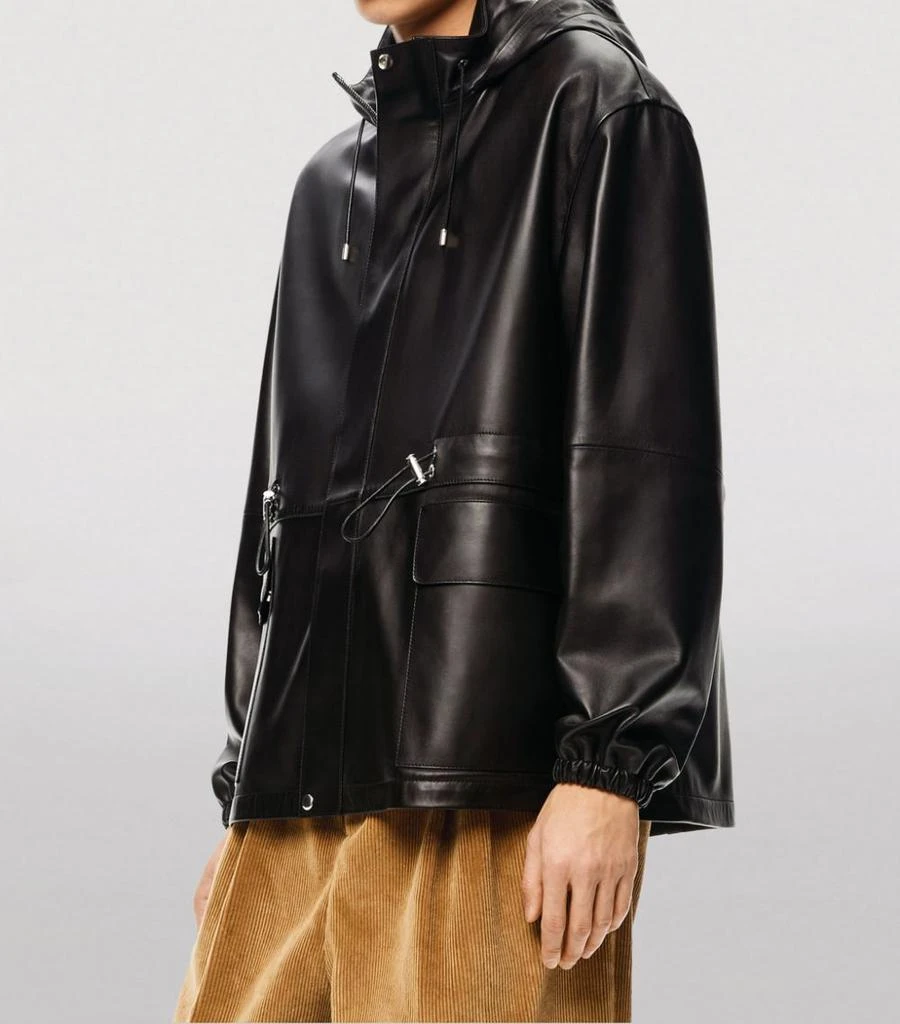 商品Loewe|Leather Hiking Jacket,价格¥33802,第3张图片详细描述