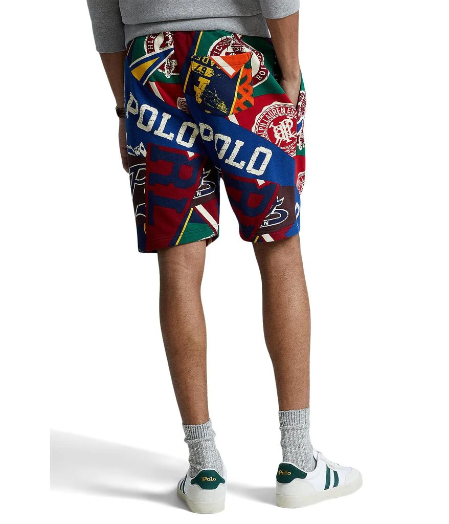 商品Ralph Lauren|8.5" Pennant-Print Fleece Shorts,价格¥889,第2张图片详细描述
