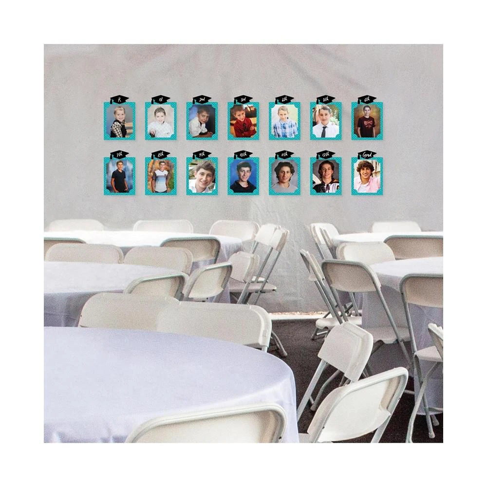 商品Big Dot of Happiness|Teal Grad - Best is Yet to Come - 8 x 10 inches K-12 School Photo Holder - DIY Graduation Party Decor - Picturific Display,价格¥224,第3张图片详细描述
