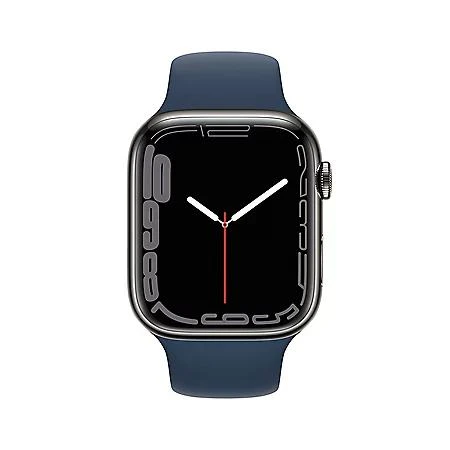 商品Apple|Apple Watch Series 7 Stainless Steel 45mm GPS + Cellular, Choose Color,价格¥5889,第2张图片详细描述