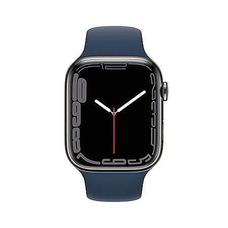 商品Apple|Apple Watch Series 7 Stainless Steel 45mm GPS + Cellular (Choose Color),价格¥5305,第4张图片详细描述
