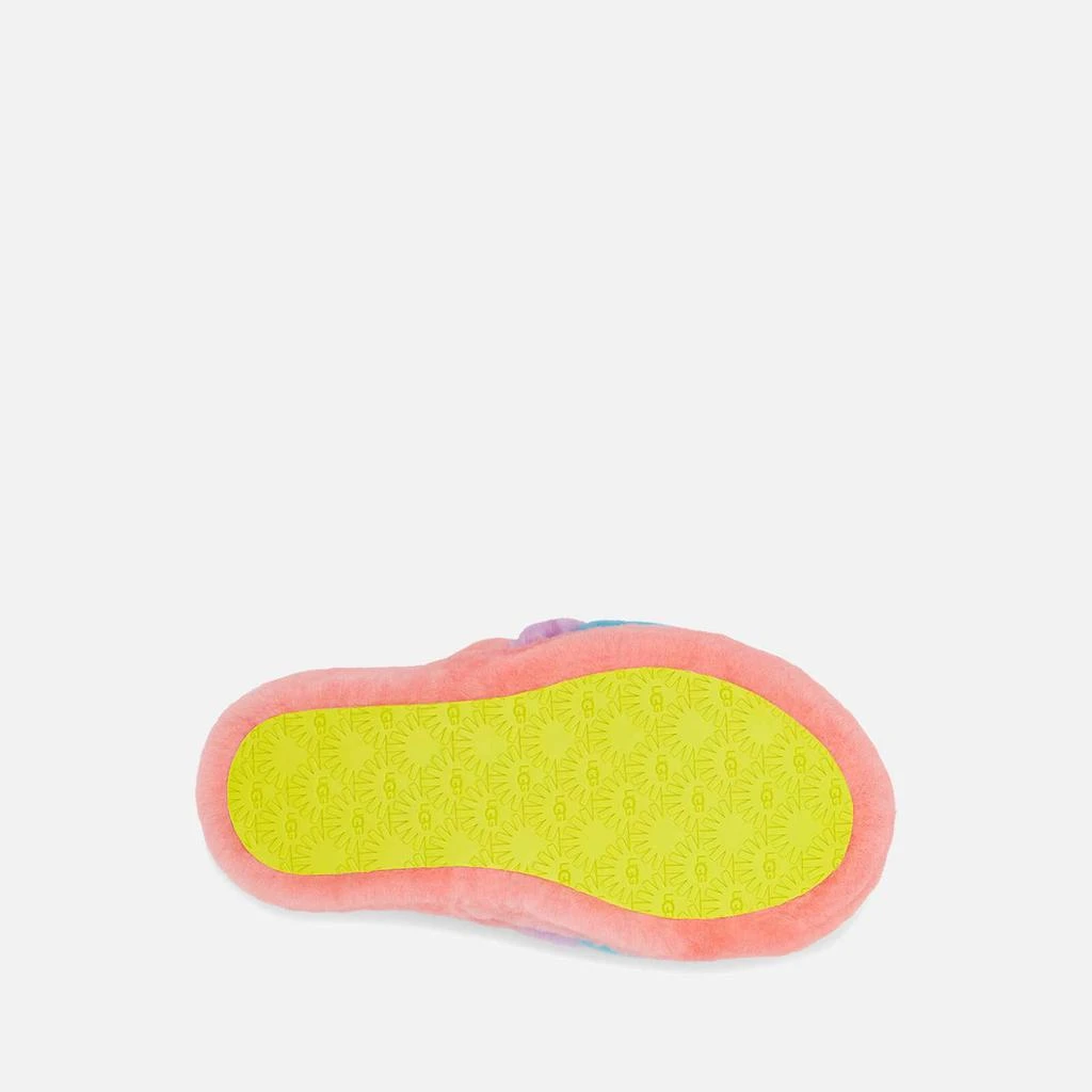 UGG KIDS' FLUFF YEAH SLIDE SLIPPERS - PEACH BLISS 商品