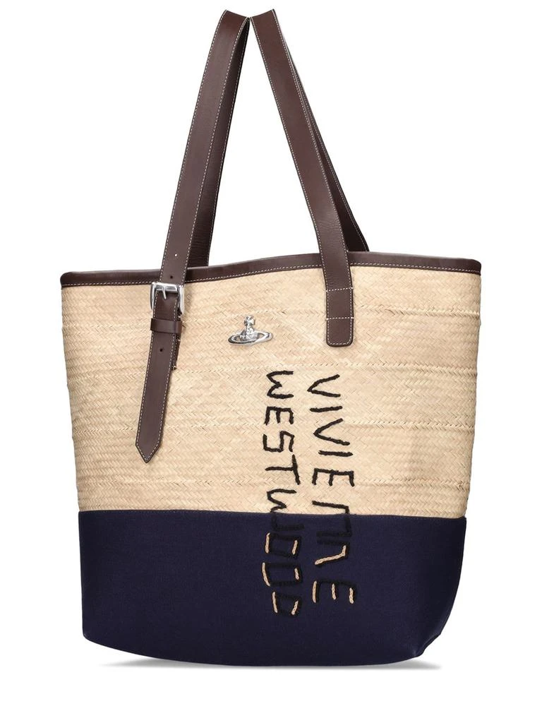 商品Vivienne Westwood|Palm Leaf Tote Bag,价格¥2335,第2张图片详细描述