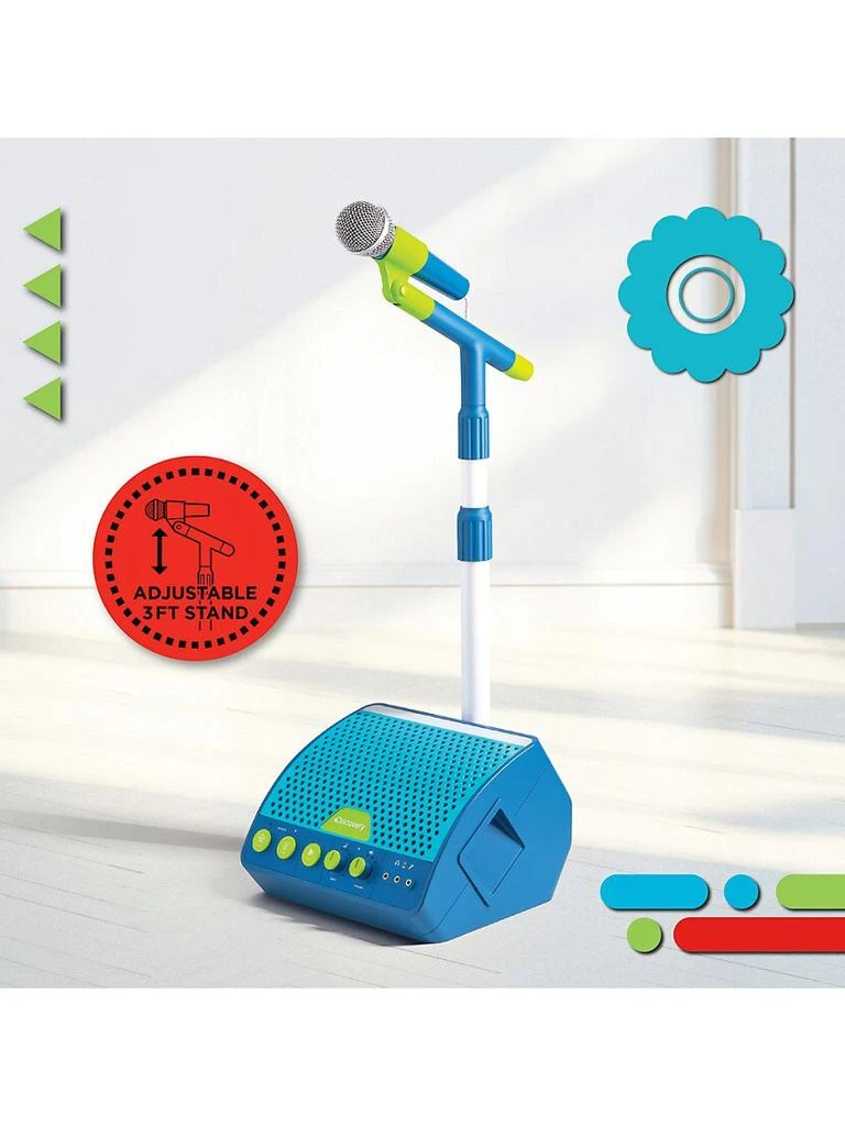 商品Discovery Kids|Kid's LED Toy Microphone With Stand & Tablet Holder,价格¥750,第2张图片详细描述