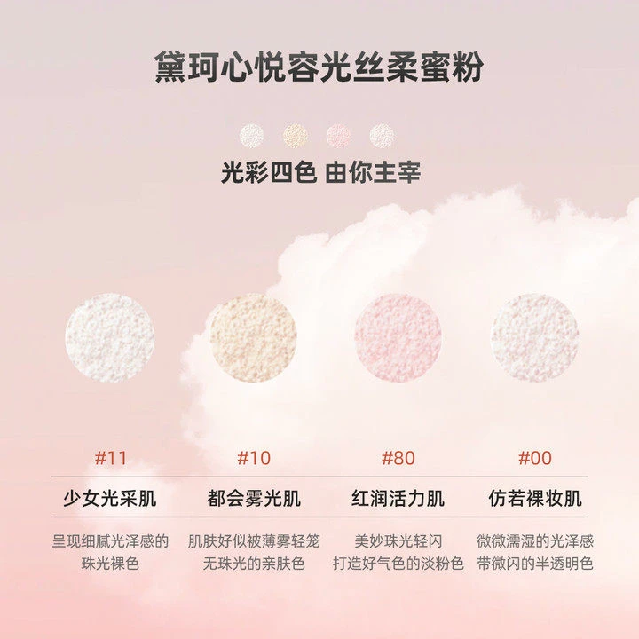 香港直邮COSME DECORTE黛珂心悦容光丝柔蜜粉散粉20g控油定妆免税 商品