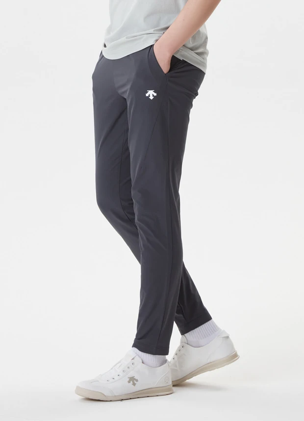 商品DESCENTE|【Brilliant|包邮包税】炭灰色修身运动长裤简约设计适合日常穿着SP123UPT21 SP123UPT21-CHC0,价格¥672,第1张图片
