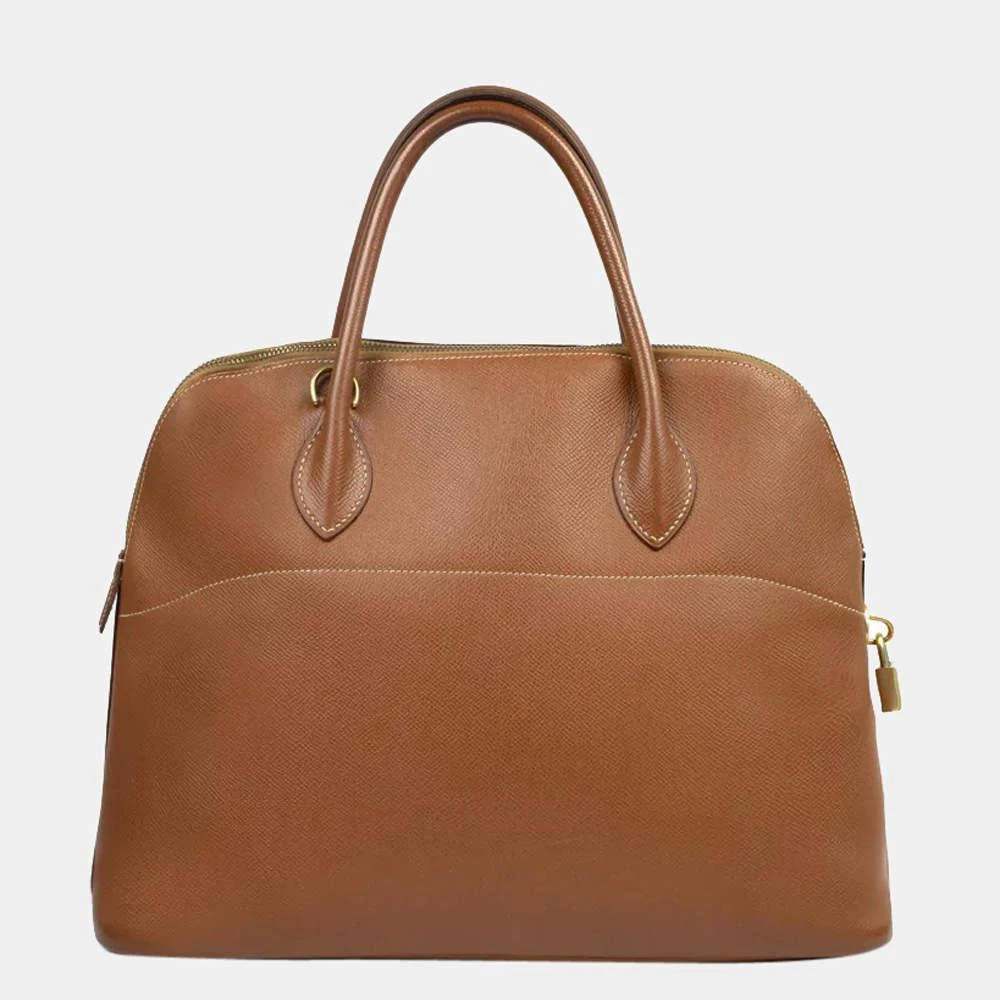 商品[二手商品] Hermes|Hermes Browm Leather Bolide Shoulder bag,价格¥22332,第3张图片详细描述