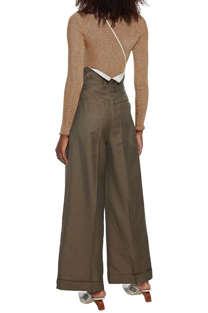 商品Acne Studios|Pleated wool-blend twill wide-leg pants,价格¥2275,第1张图片