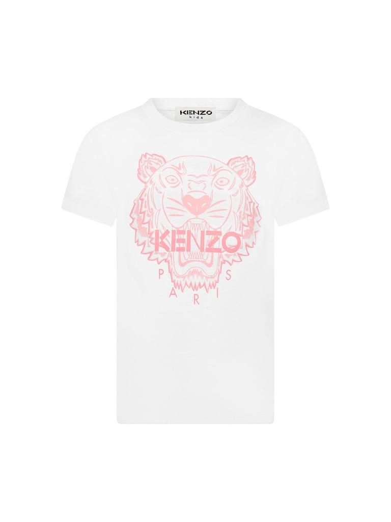 Kenzo  White Girls T-Shirt商品第2张图片规格展示
