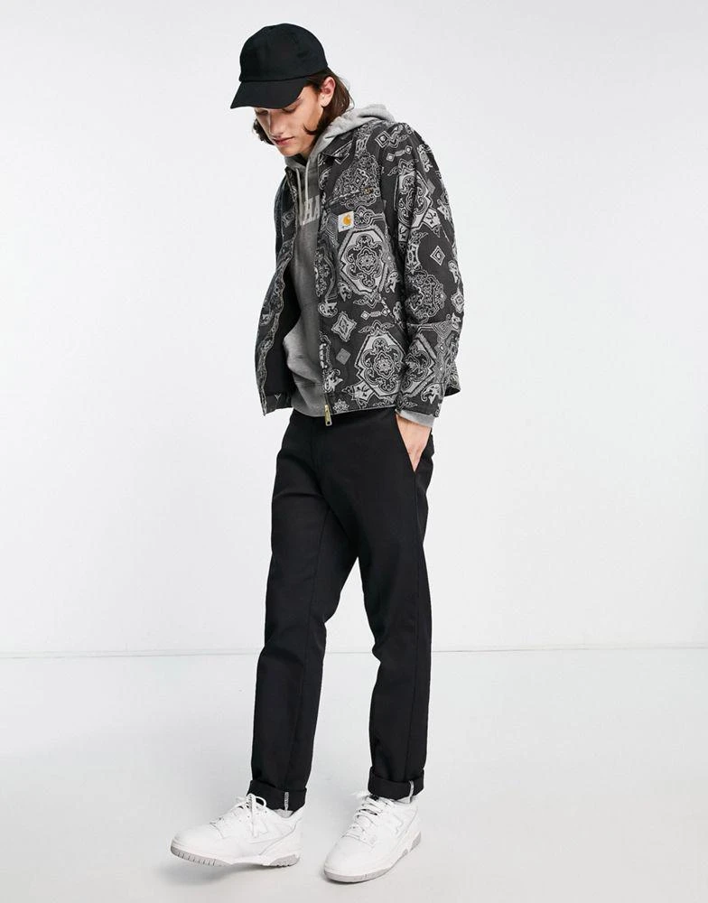 商品Carhartt WIP|Carhartt WIP Detroit paisley jacket in black,价格¥890,第4张图片详细描述