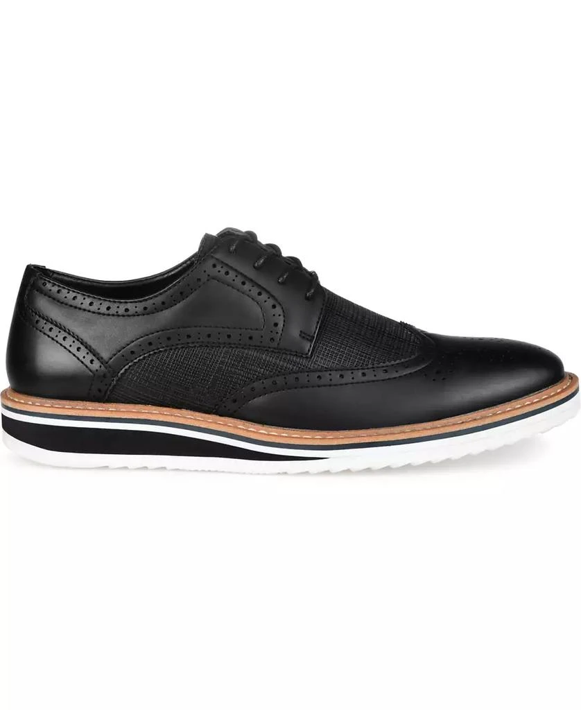 商品Vance Co.|Men's Warrick Wingtip Derby Shoes,价格¥631,第2张图片详细描述