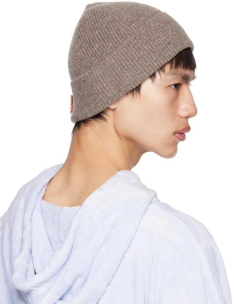 商品Acne Studios|Gray Rolled Beanie,价格¥465,第3张图片详细描述