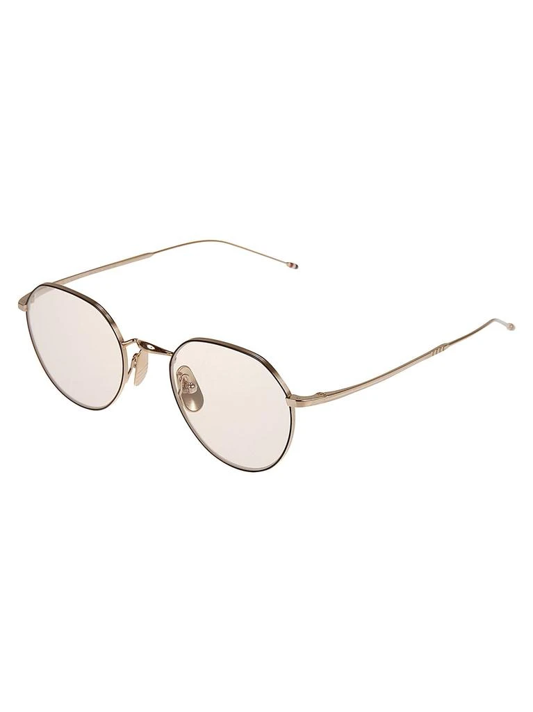 商品Thom Browne|Thom Browne Clear Round Classic Glasses,价格¥3924,第2张图片详细描述