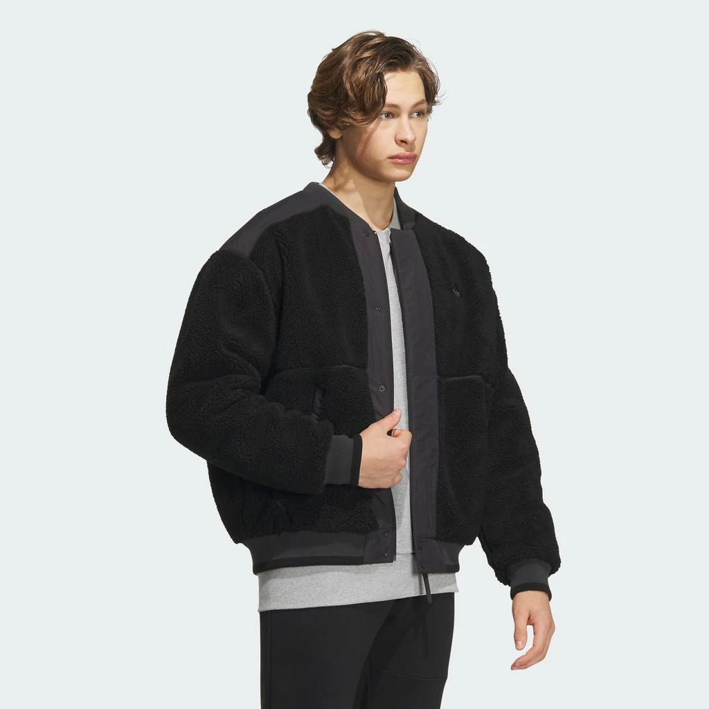 商品Adidas|FLEECE COLLEGIATE PADDED JACKET,价格¥500,第3张图片详细描述
