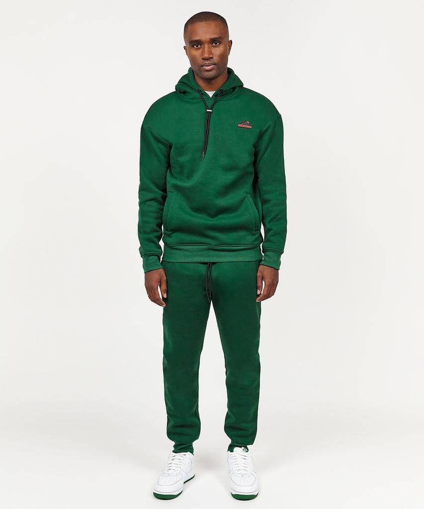 商品Reason Clothing|Wooster Core Collection Premium Hoodie With Patch - Green,价格¥60,第7张图片详细描述