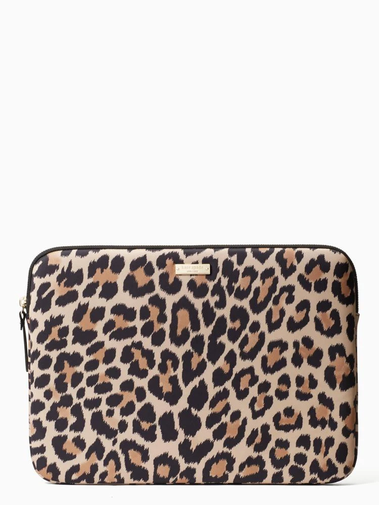 商品Kate Spade|13" leopard laptop sleeve,价格¥447,第1张图片