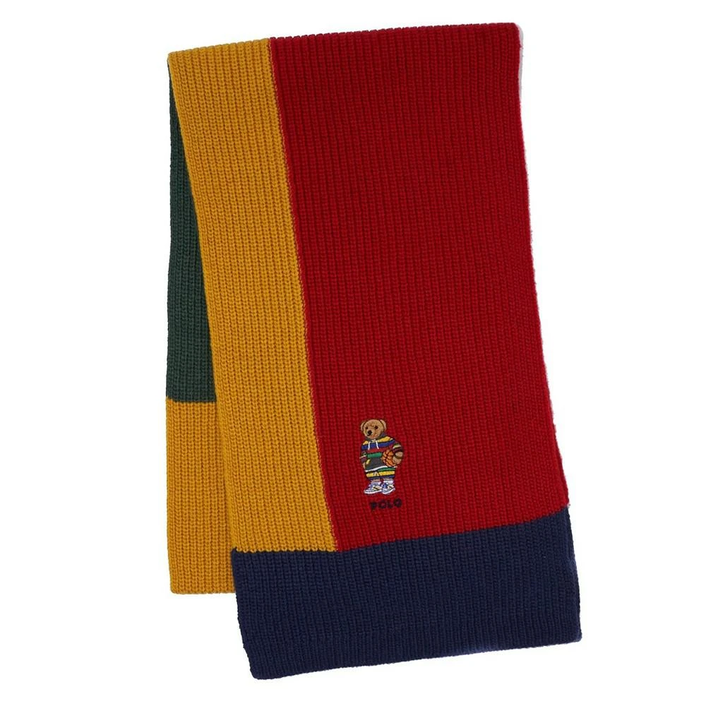 商品Ralph Lauren|Men's Active Bear Scarf,价格¥434,第1张图片