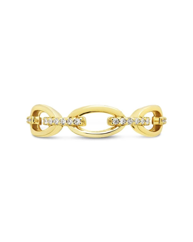 商品Sterling Forever|Sterling Silver Open Chain Link Ring,价格¥284,第2张图片详细描述