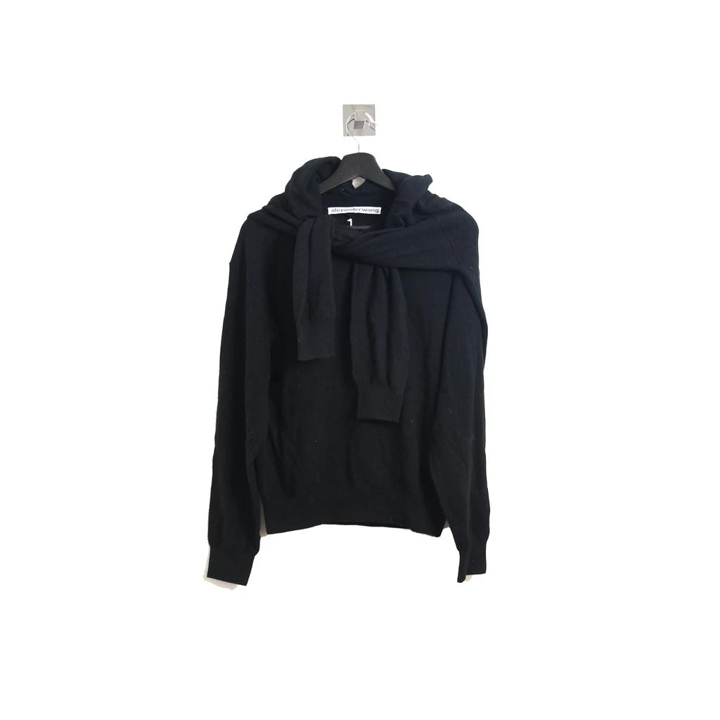 商品Alexander Wang|Alexander Wang Wrap Around Sweater Black,价格¥2789,第1张图片