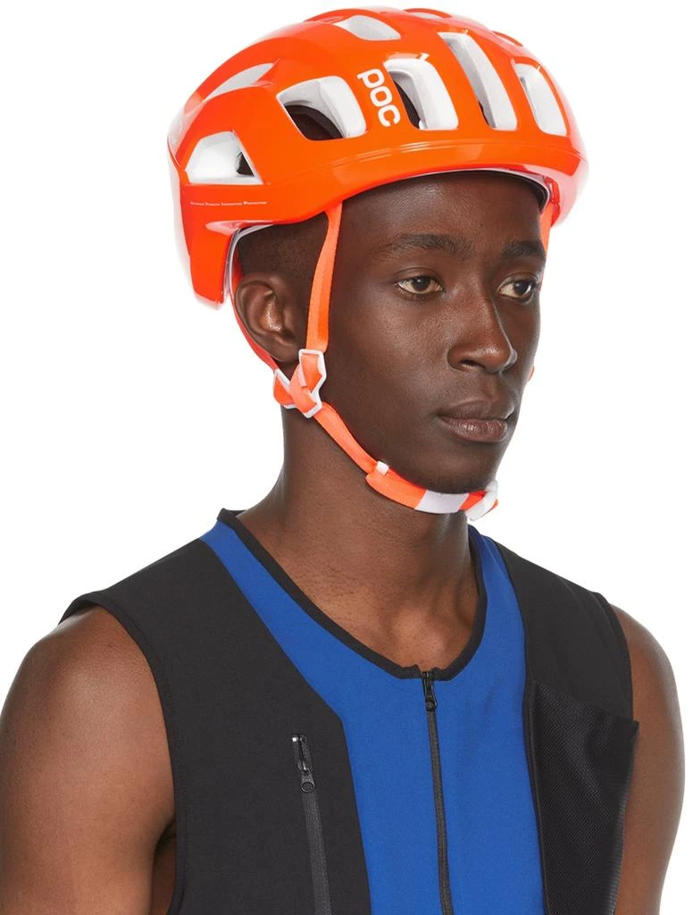 商品POC Sports|Orange & White Ventral Air Mips Cycling Helmet,价格¥732,第2张图片详细描述