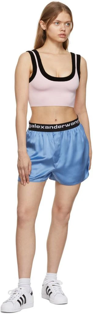 商品Alexander Wang|Blue Logo Boxer Short,价格¥1244,第4张图片详细描述