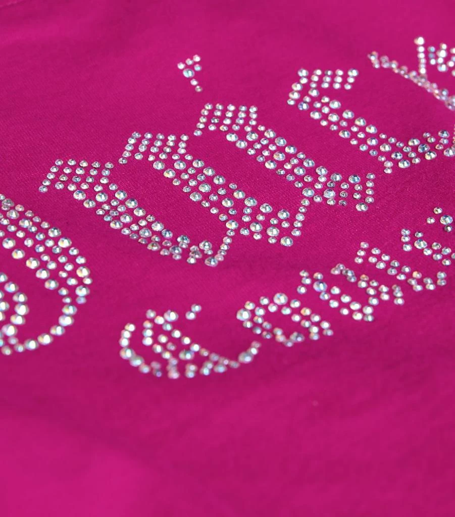 商品Juicy Couture|Logo Diamanté T-Shirt (3-16 Years),价格¥145,第3张图片详细描述