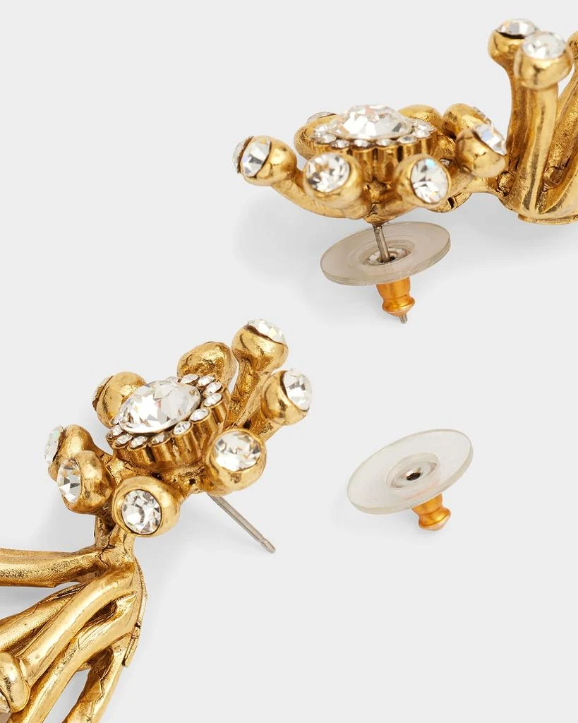 商品Oscar de la Renta|Comet Crystal Earrings,价格¥2143,第4张图片详细描述