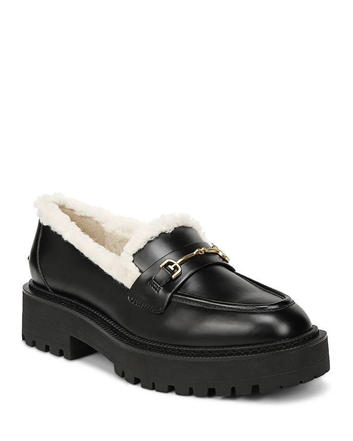 商品Sam Edelman|Women's Laurs Fleece Lined Platform Loafers,价格¥815,第1张图片详细描述