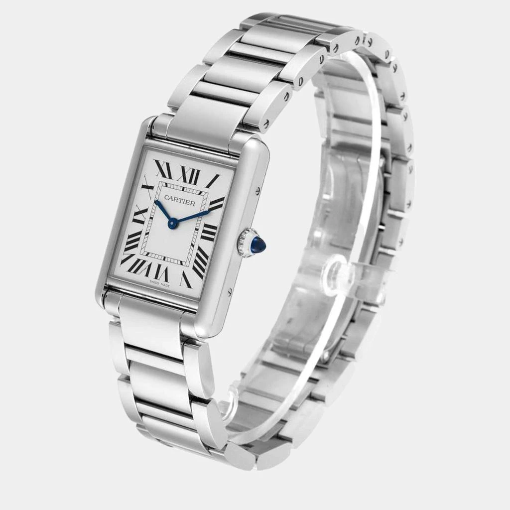 商品[二手商品] Cartier|Cartier Tank Must Large Steel Silver Dial Ladies Watch WSTA0052 33.7 x 25.5 mm,价格¥36439,第4张图片详细描述