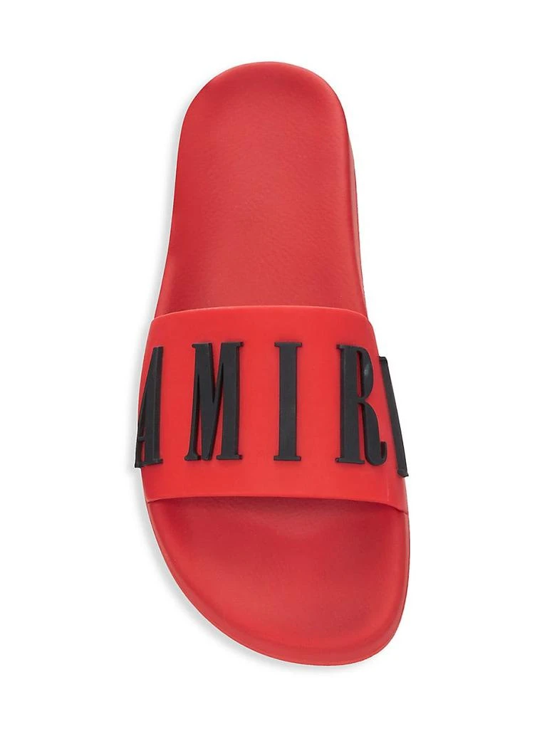 商品AMIRI|Logo Pool Slides,价格¥2038,第5张图片详细描述