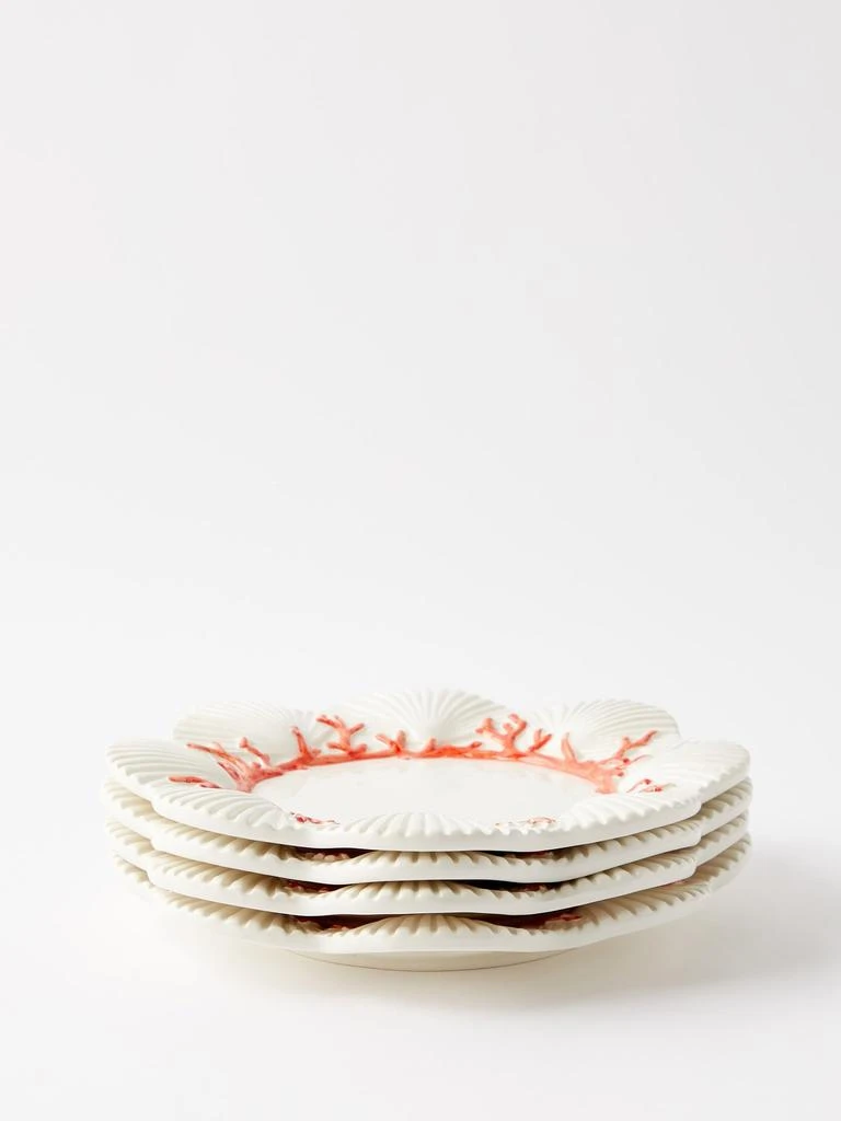 商品Les Ottomans|Set of four Saint Jacques ceramic side plates,价格¥1618,第5张图片详细描述