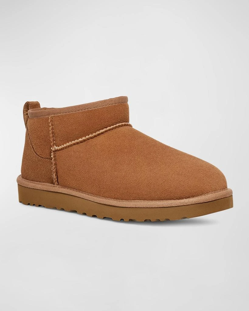 商品UGG|Men's Classic Ultra Mini Leather Ankle Boots,价格¥1186,第4张图片详细描述