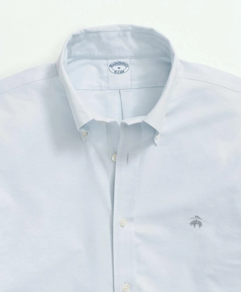 商品Brooks Brothers|Stretch Non-Iron Oxford Button-Down Collar Sport Shirt,价格¥394,第2张图片详细描述