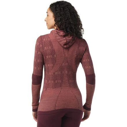 商品SmartWool|Intraknit Thermal Max Merino Baselayer Hoodie - Women's,价格¥587,第2张图片详细描述