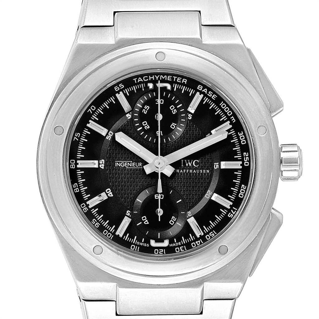 Ingenieur Automatic Chronograph Black Dial Mens Watch Iw372501商品第2张图片规格展示