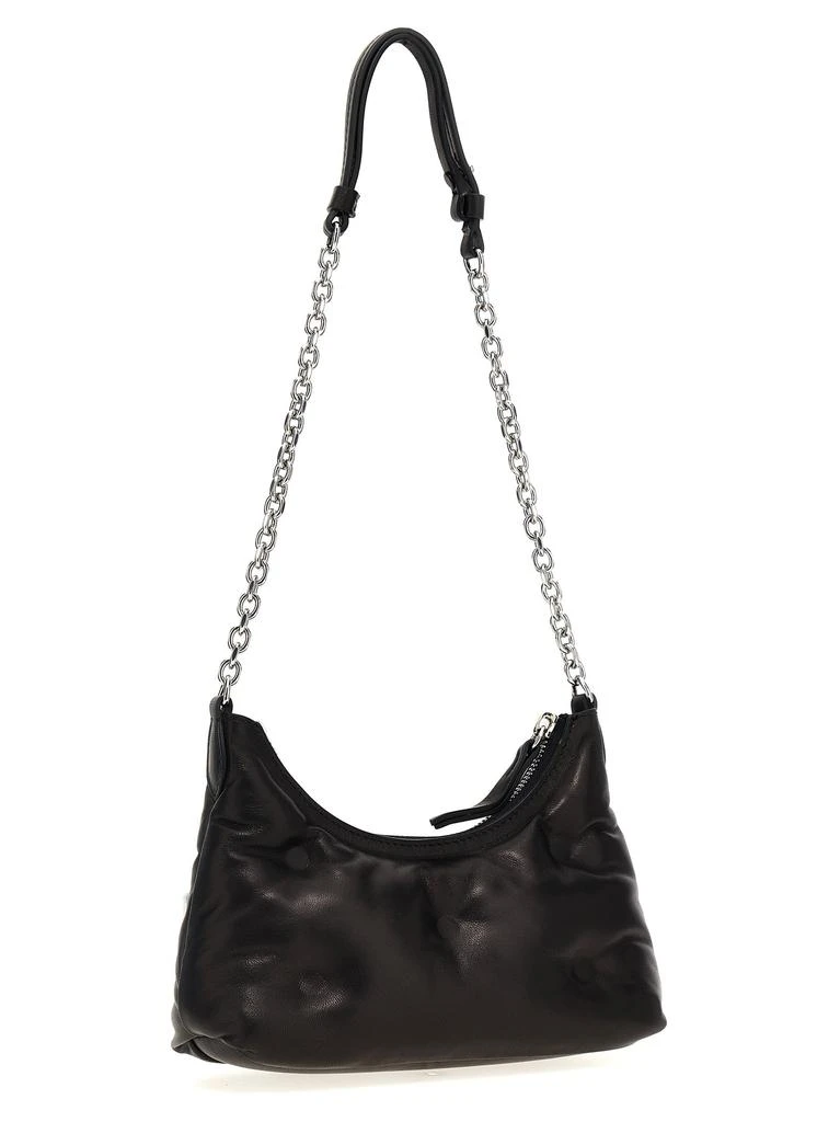 商品MAISON MARGIELA|Glam Slam Hobo Micro Shoulder Bags Black,价格¥7048,第2张图片详细描述