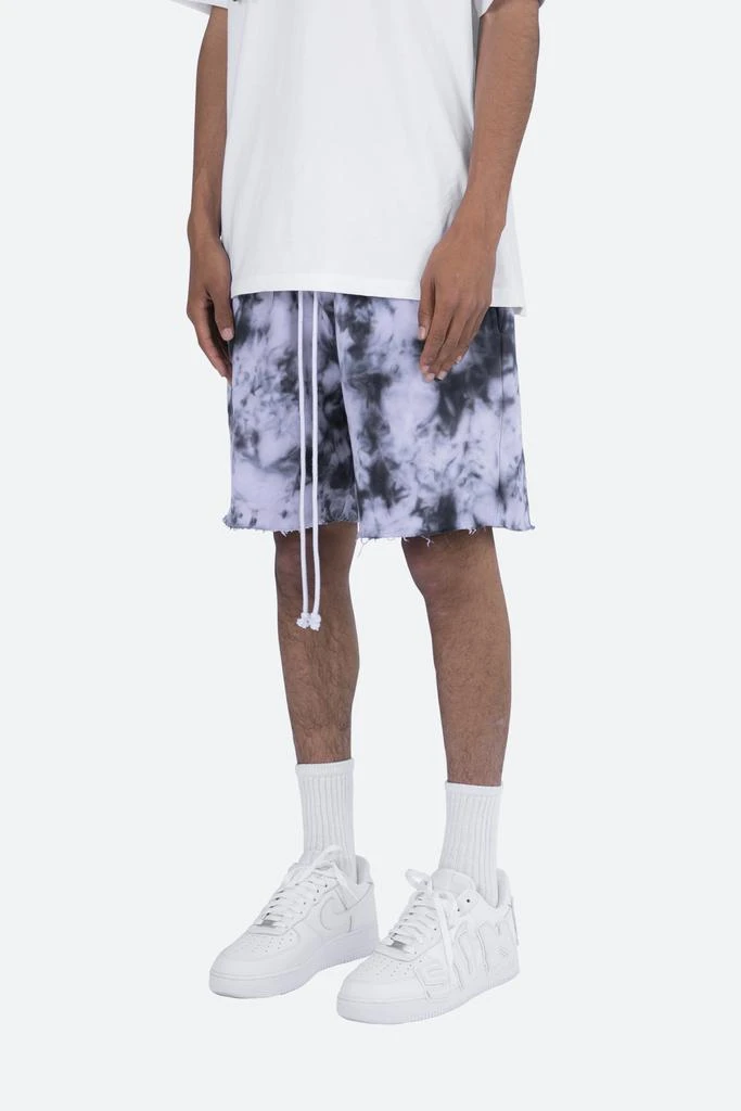 商品MNML|Cloud Wash Sweatshorts - Black/White,价格¥93,第2张图片详细描述