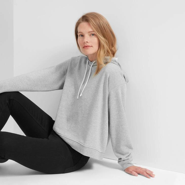 商品Everlane|French Terry抽绳连帽衫,价格¥177,第4张图片详细描述